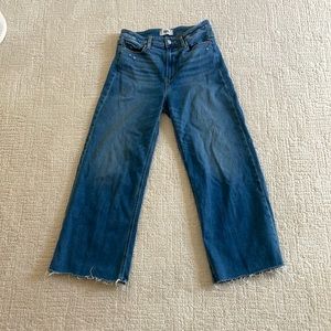 PAIGE ANESSA CROP WIDE-LEG JEANS